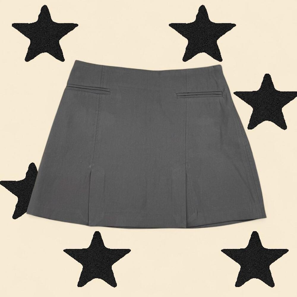 ★ Brown, Army Green A-line Mini Skirt ★